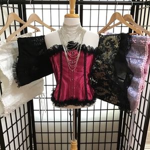 Lacy Apparel Cinch Front and back Corset. size 6XL